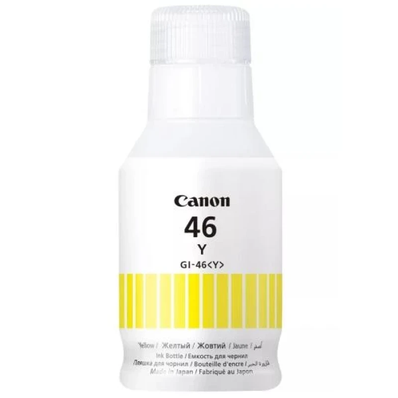 Чорнило Canon GI-46, Yellow, GX6040/GX7040, 135 мл, пігментні (4429C001)