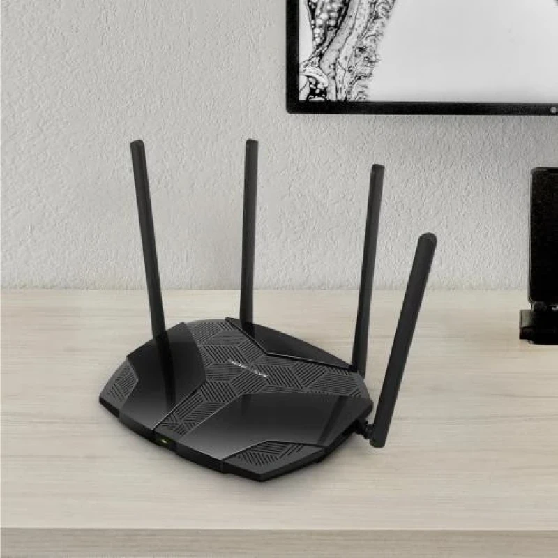 Роутер Mercusys MR70X Wi-Fi 802.11ax, 1775Mb, 3 LAN 10/100/1000Mb, підтримка MU-MIMO/MIMO