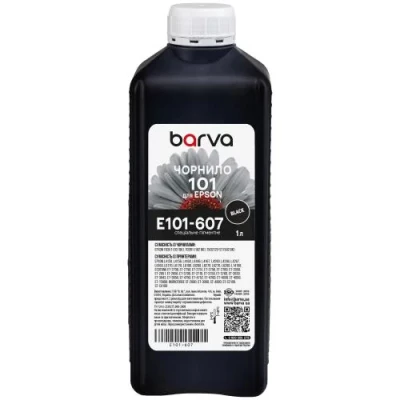 Чорнило Barva Epson 101, Black, для L4150/L4160/L6160/L6170/L6190, 1 л, пігментне (E101-607)