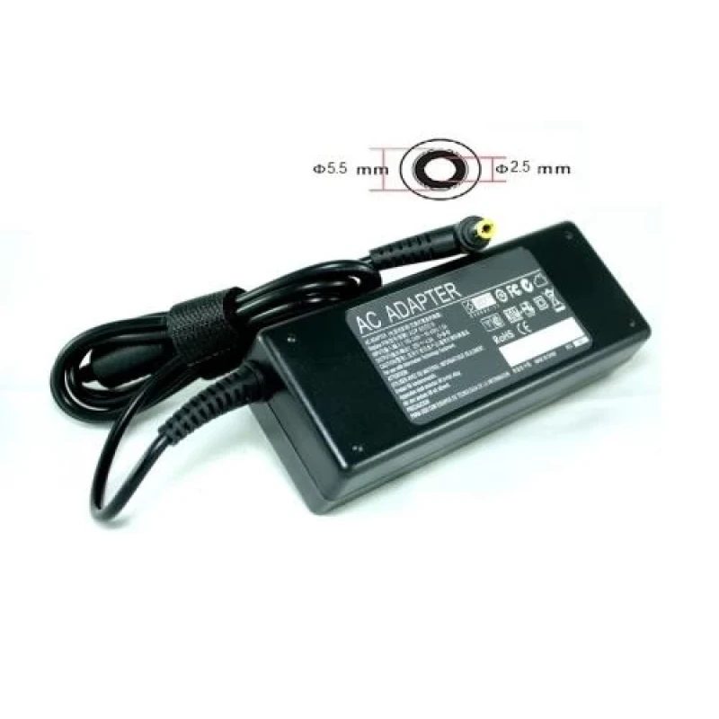 Блок живлення PowerPlant для ноутбуків IBM/Lenovo 20V, 4.5A, 90W, 5.5x2.5 (LS90H5525)