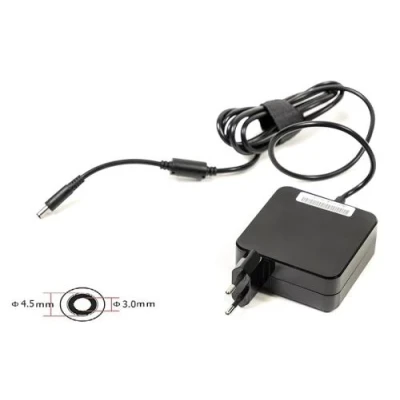 Блок живлення PowerPlant для ноутбуків DELL 19.5V, 3.34A, 65W, 4.5x3.0, wall mount (WM-DL65G4530)