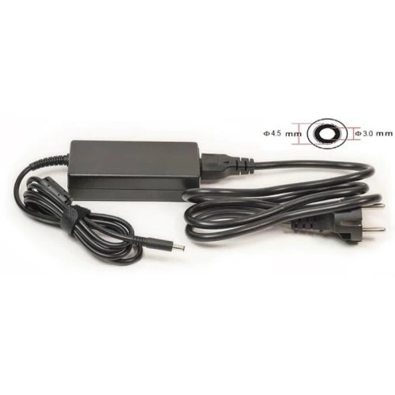 Блок живлення PowerPlant для ноутбуків DELL 19.5V, 3.34A, 65W, 4.5x3.0 (DL65G4530)