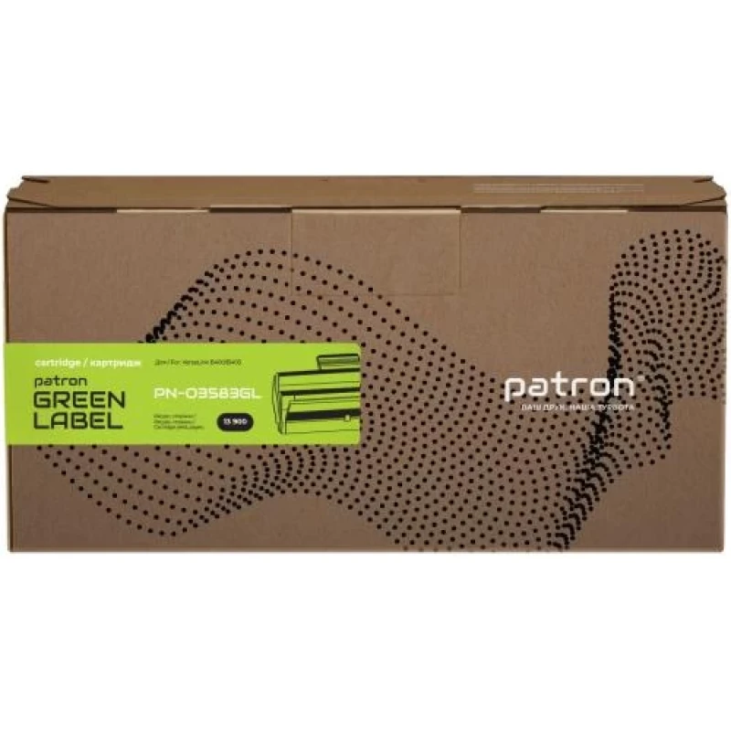 Картридж Xerox 106R03583, Black, VersaLink B400/B405, 13 900 стор, Patron Green (PN-03583GL)