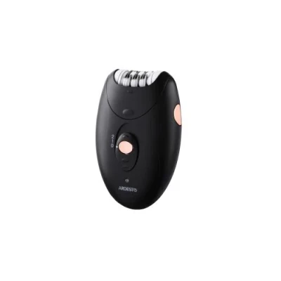 Епілятор Ardesto LESH-Y305 Black, суха епіляція, 18 щипців (6 рядів по 3 пари), 2 швидкості, час роботи 40хв, в комплекті щіточка для очищення