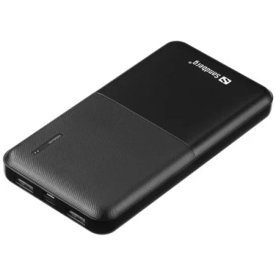 Універсальна мобільна батарея 10000 mAh, Sandberg Saver, Black, 2xUSB / 1xType-C (320-34)