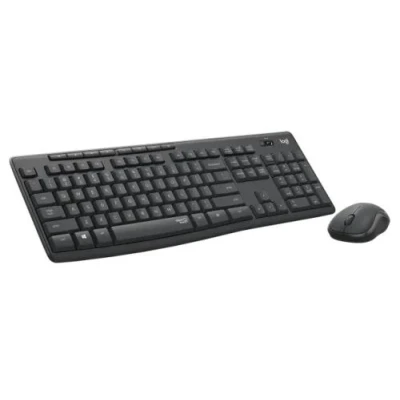Комплект бездротовий Logitech MK295, Graphite, клавіатура + миша, вологозахищена конструкція, технологія "SilentTouch" (920-009800) Комплект бездротовий Logitech MK295, Graphite, клавіатура + миша, вологозахищена конструкція, технологія "SilentTouch" (920-009800)