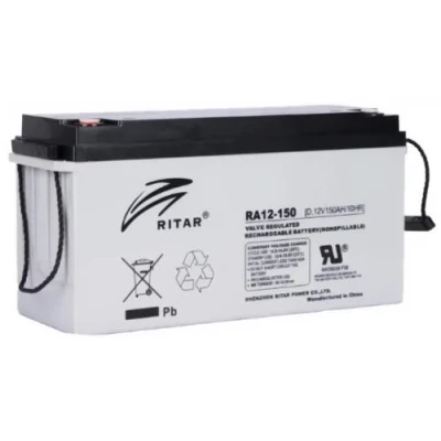 Акумуляторна батарея Ritar, 12V, 150 Агод, AGM, F12, 483x241x170 мм, 48.9 кг (RA12-150)