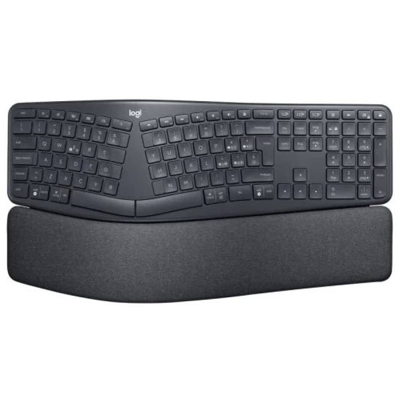 Клавіатура бездротова Logitech ERGO K860, Graphite, Bluetooth / 2.4GHz, Easy-Switch (920-010108)