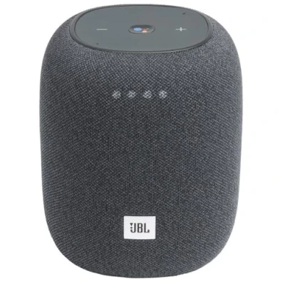 Колонка портативна 1.0 JBL Link Music Grey, 20 Bт, Bluetooth/Wi-Fi, живлення від акумулятора (JBLLINKMUSICGRYEU)