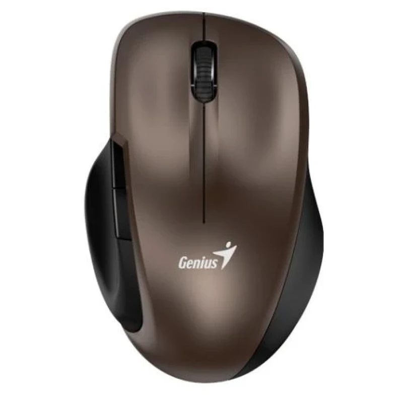 Миша бездротова Genius Ergo 8200S, Chocolate, USB 2.4 GHz, оптична (сенсор BlueEye), 1200 dpi, 5 кнопок, 1xAA