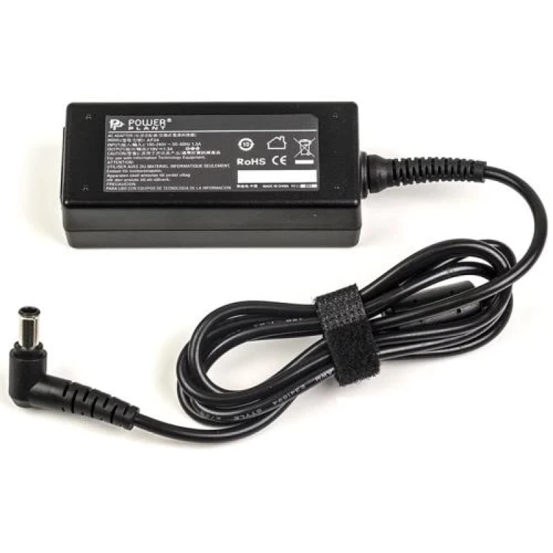 Блок живлення PowerPlant для ноутбуків LG 19V, 1.3A, 25W, 6.5x4.4 (LG25F6544)