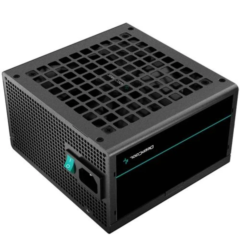 Блок живлення 700 Вт, Deepcool PF700, Black, 80+ Standard, Active PFC, 12 см, 2xMolex / 6xSATA / 4x6+2-pin / 2x4+4-pin / 20+4-pin, захист: OPP/OVP/SCP/UVP, ATX12V V2.4 (R-PF700D-HA0B-EU)