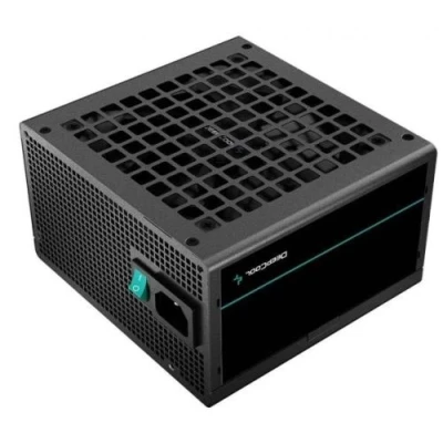 Блок живлення 750 Вт, Deepcool PF750, Black, 80+ Standard, Active PFC, 12 см, 2xMolex / 6xSATA / 4x6+2-pin / 2x4+4-pin / 20+4-pin, захист: OPP/OVP/SCP/UVP, ATX12V V2.4 (R-PF750D-HA0B-EU)
