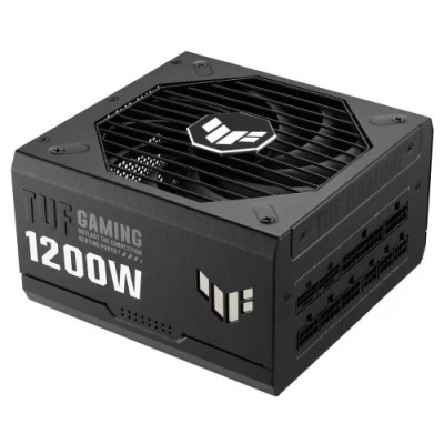 Блок живлення 1200 Вт, Asus TUF Gaming Gold, Black, модульний, 80+ Gold, Active PFC, 135 мм, 4xMolex / 5xSATA / 2x16-pin / 3x6+2-pin / 2x4+4-pin / 1x20+4-pin, захист OPP/OVP/UVP/SCP/OCP/OTP, ATX 12V (TUF-GAMING-1200G)