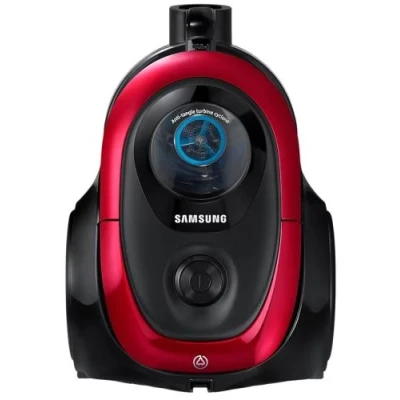 Пилосос Samsung VC07M2110SR/UK Red, 700W, тип збирання суха, без мішка Cyclone Force with Anti-tangle Turbine, пилозбірник 1.5л, 2-ступенева щітка