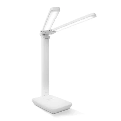 Лампа настільна Titanum TLTF-010W, White, 7 Вт, 400 лм, 2700K/4000K/6500K, змінний акумулятор 18650 (2x1200 mAh), IP20