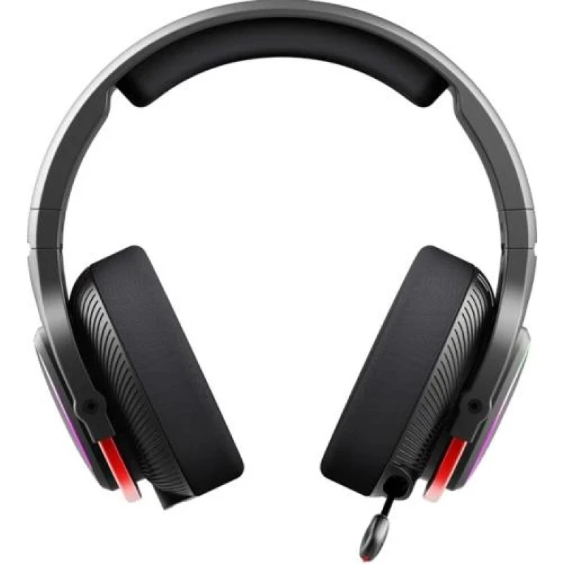 Навушники бездротові Bloody MR720 Black ігрові, мікрофон, RGB підсвічування, Bluetooth + 2.4GHz + 3.5 jack