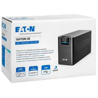 Джерело безперебійного живлення Eaton 5E (Gen.2), Black, 900VA / 480 Вт, 2xSchuko, USB, 1x12V/9Ah, 288x148x100 мм, 5.3 кг (5E900UD) Джерело безперебійного живлення Eaton 5E (Gen.2), Black, 900VA / 480 Вт, 2xSchuko, USB, 1x12V/9Ah, 288x148x100 мм, 5.3 кг (5E900UD)