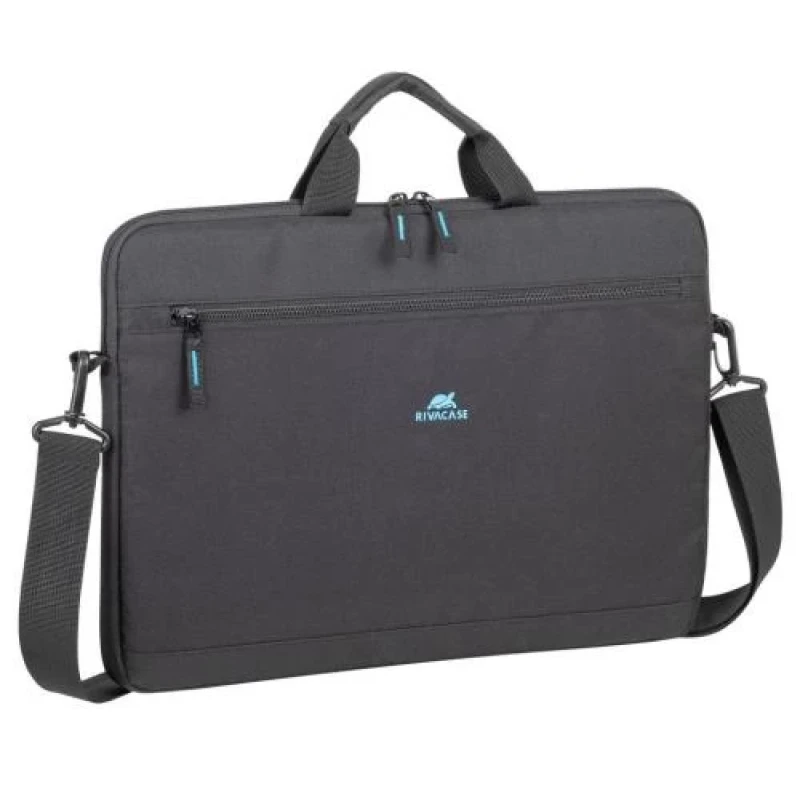 Сумка для ноутбука 15.6" RivaCase Gremio, Black, поліестер, 410x290x30 мм (5516)