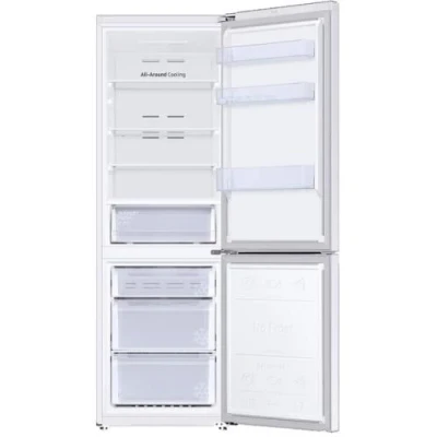 Холодильник Samsung RB34C670EWW/UA, White, двокамерний, нижня мор. камера, No Frost, зовн. дисплей, загальний об'єм 355L, корисний об'єм 228L/112L, WiFi, A+, 185.3x59.5x65.8см
