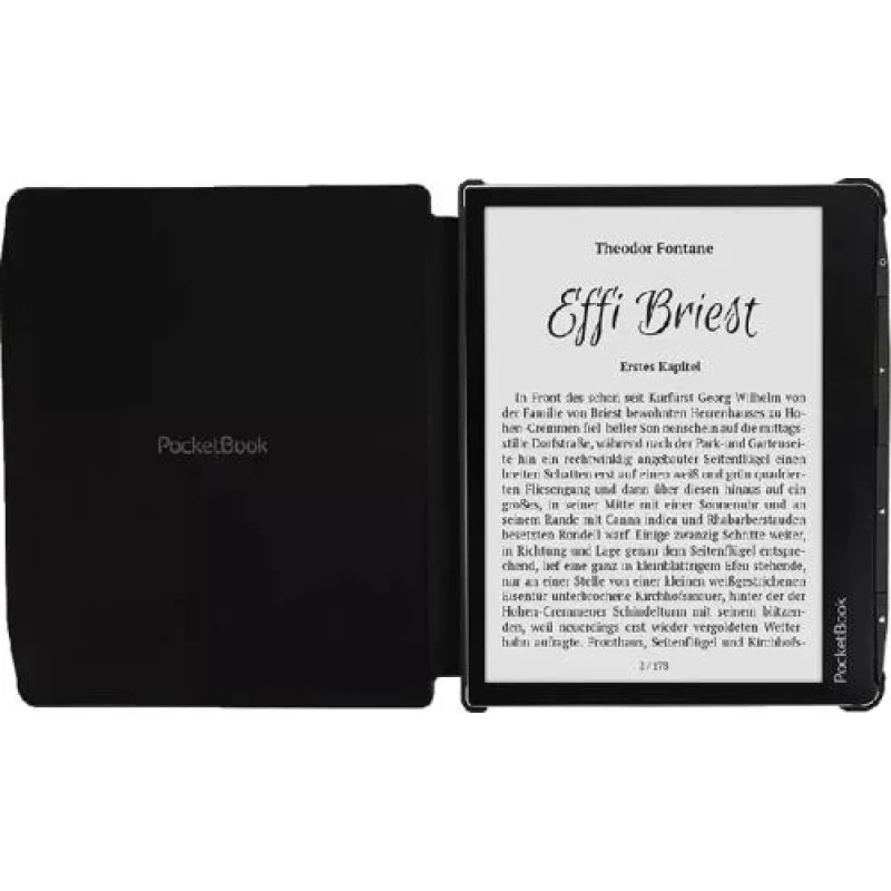 Обкладинка PocketBook Era "Shell", Black (HN-SL-PU-700-BK-WW)