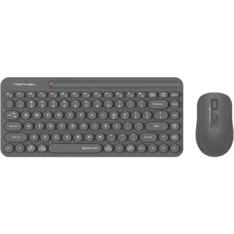 Комплект бездротовий A4Tech Fstyler FG3200 Air2 (Grey), Bluetooth / USB/Radio (USB)