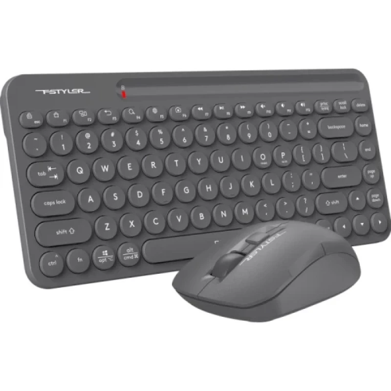 Комплект бездротовий A4Tech Fstyler FG3200 Air2 (Grey), Bluetooth / USB/Radio (USB)