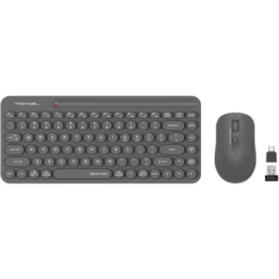 Комплект бездротовий A4Tech Fstyler FG3200 Air2 (Grey), Bluetooth / USB/Radio (USB) Комплект бездротовий A4Tech Fstyler FG3200 Air2 (Grey), Bluetooth / USB/Radio (USB)