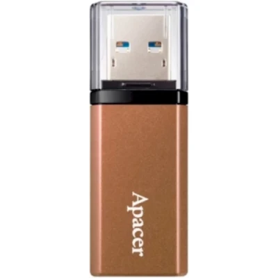 Флеш накопичувач USB 64Gb Apacer AH25C, Classical Bronze, USB 3.2 Gen 1 (AP64GAH25CJ-1)