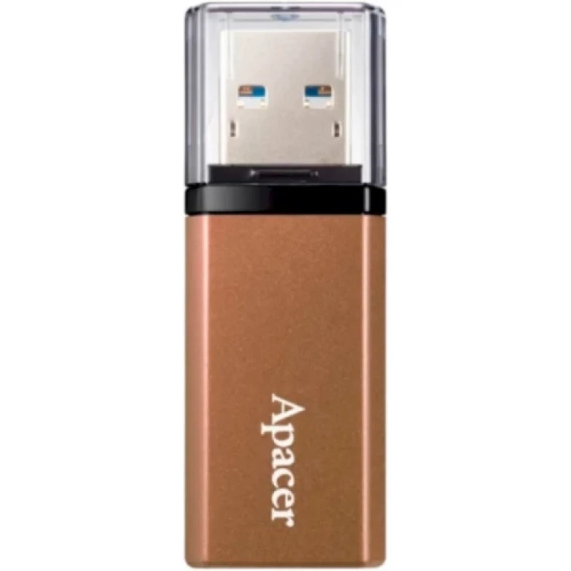 Флеш накопичувач USB 64Gb Apacer AH25C, Classical Bronze, USB 3.2 Gen 1 (AP64GAH25CJ-1)