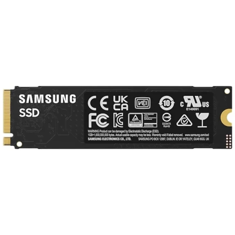 Твердотільний накопичувач SSD 2Tb, Samsung 990 Evo Plus, PCI-E 5.0 x2, M.2 2280, 3D TLC, 7250/6300 МБ/с (MZ-V9S2T0BW)
