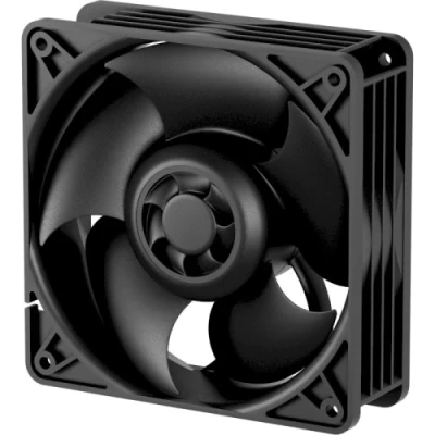 Вентилятор 120 мм, Arctic S12038-8K, Black, 120х120х38 мм, 800-8000 об/хв, 4-pin (PWM, 30 см), подвійний шарикопідшипник з латунним корпусом (ACFAN00294A)