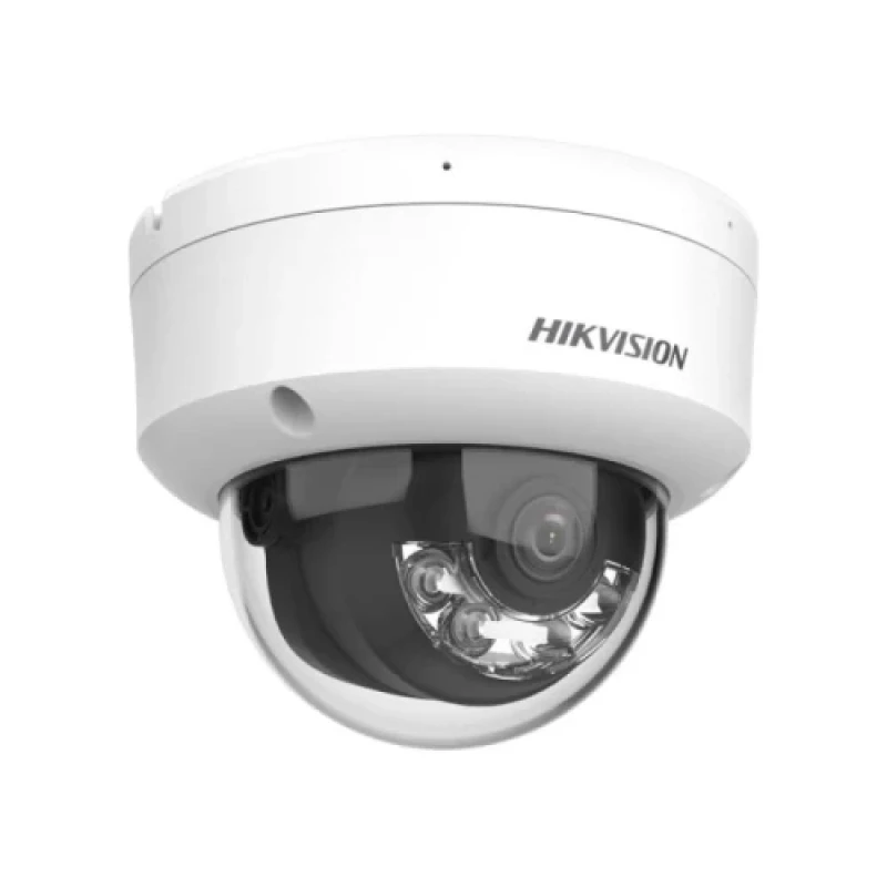 IP камера Hikvision 4МП Acusenset DS-2CD2143G2-LIS2U (2.8мм), White, 4Мп, 1/2.9" Progressive Scan CMOS, 2688x1520, H.264, H.265, день/ніч, ІЧ + видиме світло до 40 м, RJ45, IP67, PoE, мікрофон, -30°C ~ +60°C