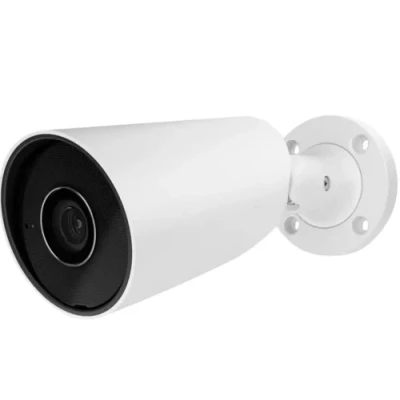 IP камера Ajax BulletCam, 5 Мп, 1/2.8", White, IP, 2880х1620, f=2.8 мм, Г: 100~110°, H.264, H.265, день/ніч, micro SD, DC 12В/1А, LAN с PoE, IP65 (000039294)