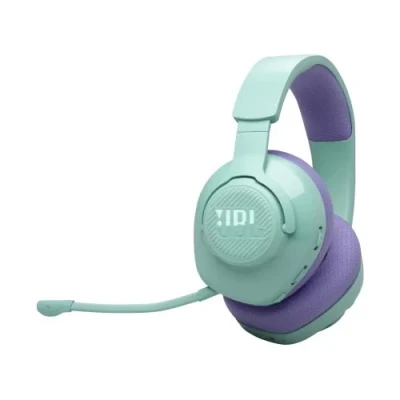 Навушники JBL Quantum 360 Wireless, Cyan (JBLQTUM360CYN), Bluetooth, 2.4 ГГц, USB Type-C, знімний мікрофон, чутливість навушників 94 дБ, час роботи до 22 год