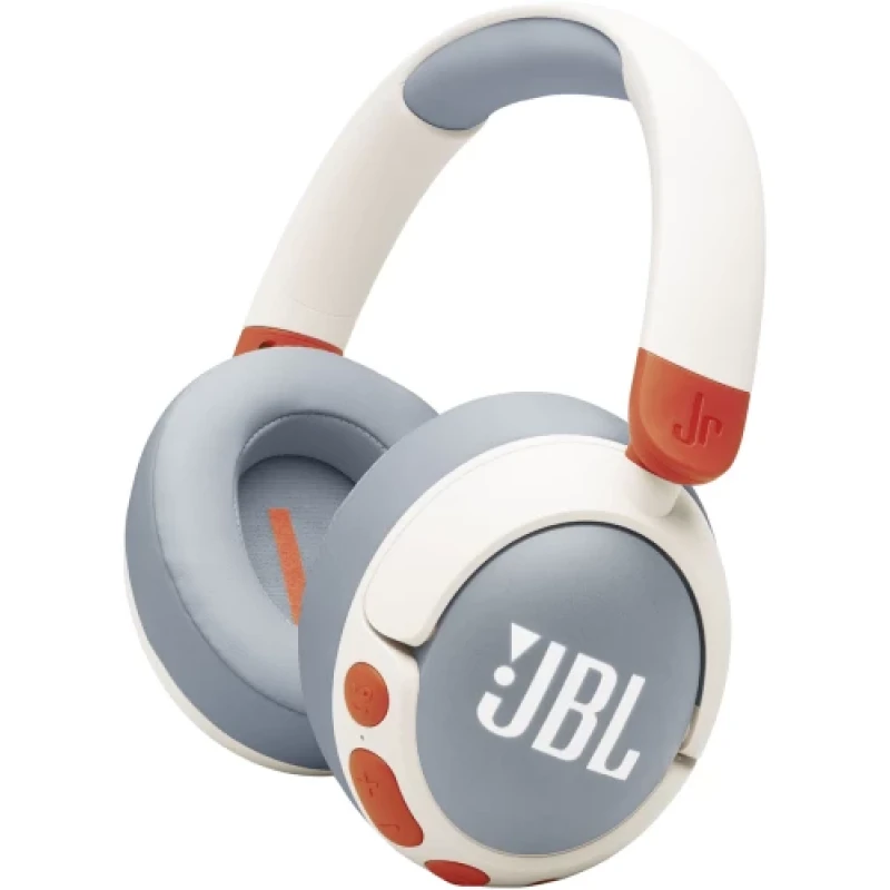 Навушники бездротові JBL JR 470NC, White, Bluetooth, мікрофон, акумулятор, дитячі (JBLJR470NCWHT)