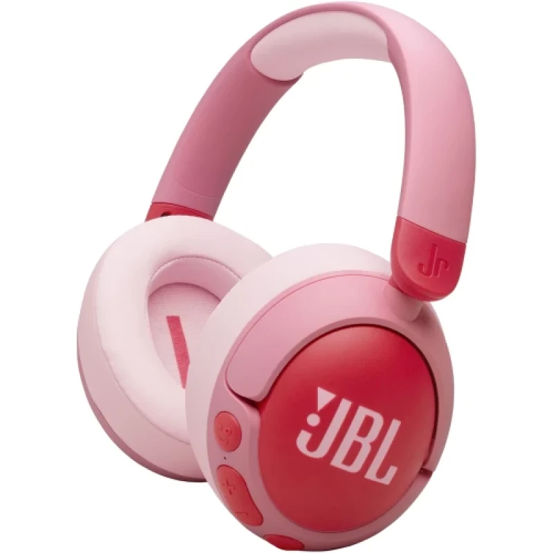 Навушники бездротові JBL JR 470NC, Pink, Bluetooth, мікрофон, акумулятор, дитячі (JBLJR470NCPIK)