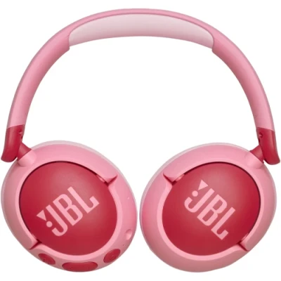 Навушники бездротові JBL JR 470NC, Pink, Bluetooth, мікрофон, акумулятор, дитячі (JBLJR470NCPIK)