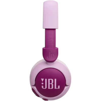 Навушники бездротові JBL JR 320BT, Purple, Bluetooth, мікрофон, акумулятор 500 mAh, дитячі (JBLJR320BTPUR)