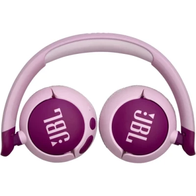 Навушники бездротові JBL JR 320BT, Purple, Bluetooth, мікрофон, акумулятор 500 mAh, дитячі (JBLJR320BTPUR)