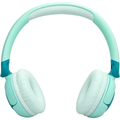 Навушники бездротові JBL JR 320BT, Green, Bluetooth, мікрофон, акумулятор 500 mAh, дитячі (JBLJR320BTGRN) Навушники бездротові JBL JR 320BT, Green, Bluetooth, мікрофон, акумулятор 500 mAh, дитячі (JBLJR320BTGRN)
