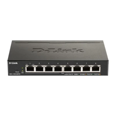 Комутатор D-Link DGS-1100-08PV2 8port Gigabit Комутатор D-Link DGS-1100-08PV2 8port Gigabit