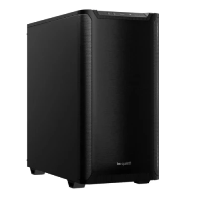 Корпус be quiet! Pure Base 501, Black, Mid Tower, без БЖ, для ATX / Micro ATX / Mini ITX, 1xType-C / 2xUSB 3.2, макс. CPU - 178 мм / VGA - 368 мм, 2x140 мм Pure Wings 3 (BG073)