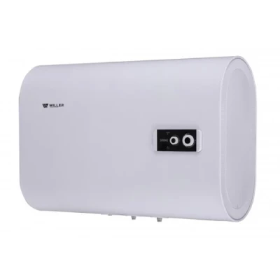 Водонагрівач Willer EH50R Spring, White, 2000W, 50л, горизонтальний, мокрий ТЕН, механічне управління, терморегулятор, термозахист, IPX4