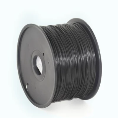Пластик для 3D друку Gembird, ABS, Black, 1.75 мм, 1 кг (3DP-ABS1.75-01-BK)
