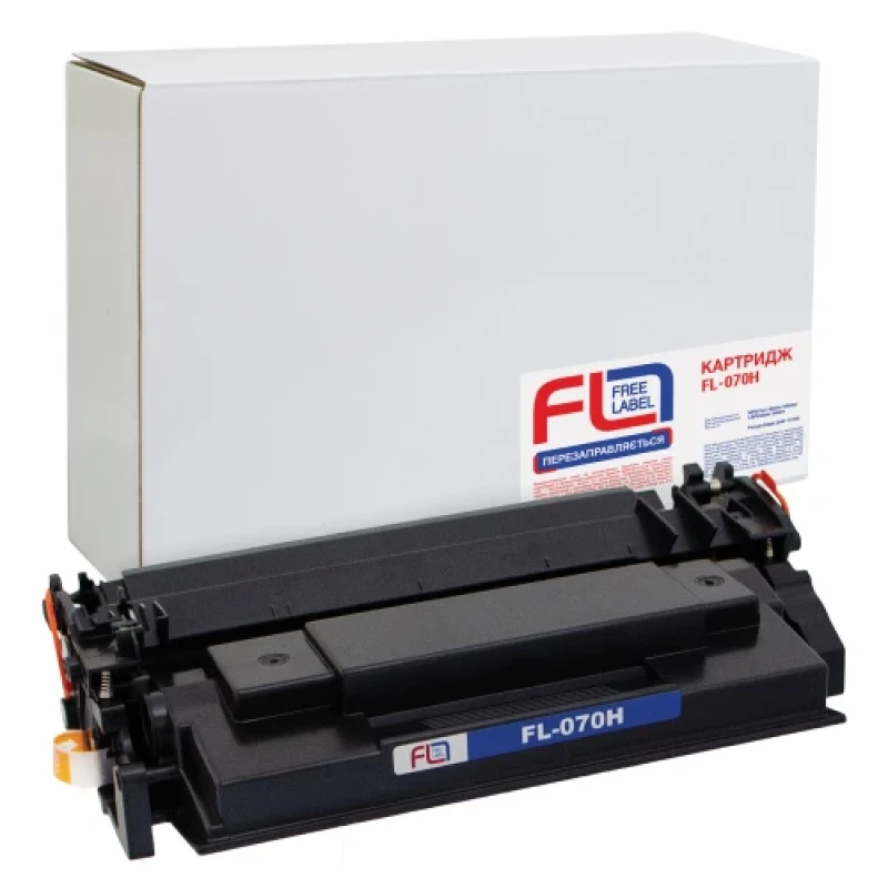 Картридж Canon 070H, Black, MF461/MF463/MF465, LBP243/LBP246, 10 200 стор, Free Label (FL-C070H)