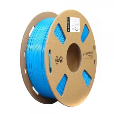 Пластик для 3D друку Gembird, PETG, Blue, 1.75 мм, 1 кг (3DP-PETG1.75-01-B)