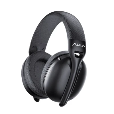 Навушники Aula S6 wireless headset 3 in 1, Black (6948391235554), Bluetooth, 2.4 ГГц, USB Type-C, висувний мікрофон, чутливість мікрофону -38 дБ, чутливість навушників 121 дБ Навушники Aula S6 wireless headset 3 in 1, Black (6948391235554), Bluetooth, 2.4 ГГц, USB Type-C, висувний мікрофон, чутливість мікрофону -38 дБ, чутливість навушників 121 дБ