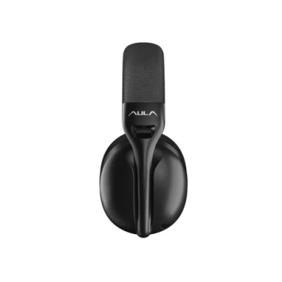 Навушники Aula S6 wireless headset 3 in 1, Black (6948391235554), Bluetooth, 2.4 ГГц, USB Type-C, висувний мікрофон, чутливість мікрофону -38 дБ, чутливість навушників 121 дБ Навушники Aula S6 wireless headset 3 in 1, Black (6948391235554), Bluetooth, 2.4 ГГц, USB Type-C, висувний мікрофон, чутливість мікрофону -38 дБ, чутливість навушників 121 дБ