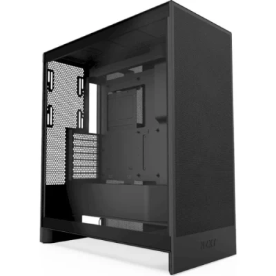 Корпус NZXT H7 Flow Black, без БЖ, для E-ATX, ATX, micro ATX, mini ITX, 2 x 3.5″ відсіків, 4 x 2.5″ відсіків, 2хUSB 3.0/1хType-C, 7 слотів розширення (CM-H72FB-01)
